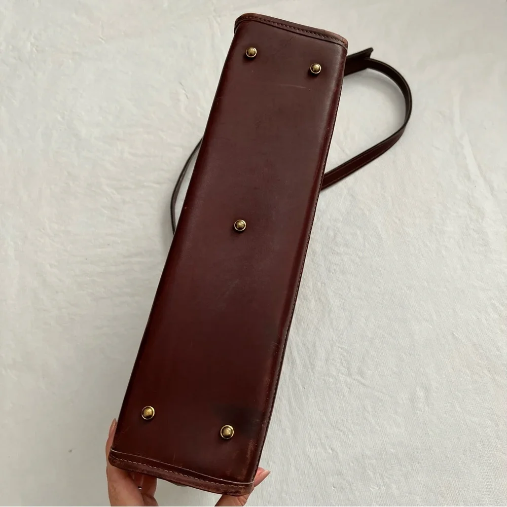 Jack Georges Leather Briefcase Bag